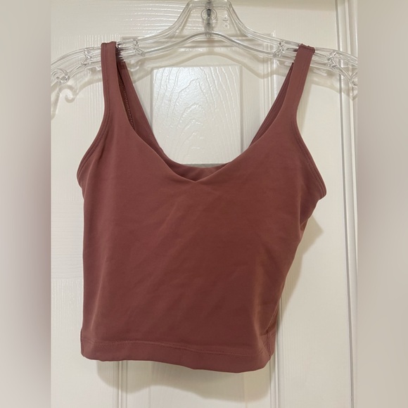 LULULEMON ALIGN TANK TOP, BLUSH PINK. Size 0 - Picture 2 of 6